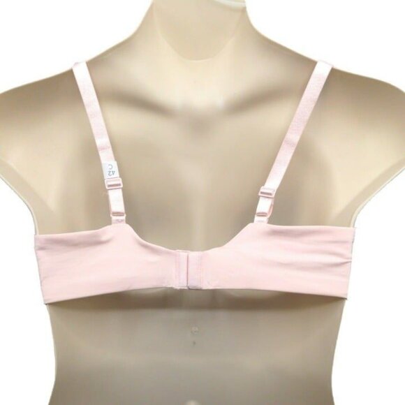 Calvin Klein Women Seductive Comfort Soft Cup Bra Pink Mesh Animal Print 42C NEW - Picture 5 of 10